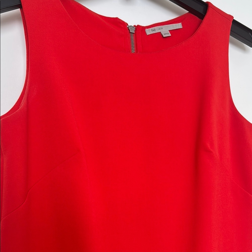 GAP Red Sleeveless Dress